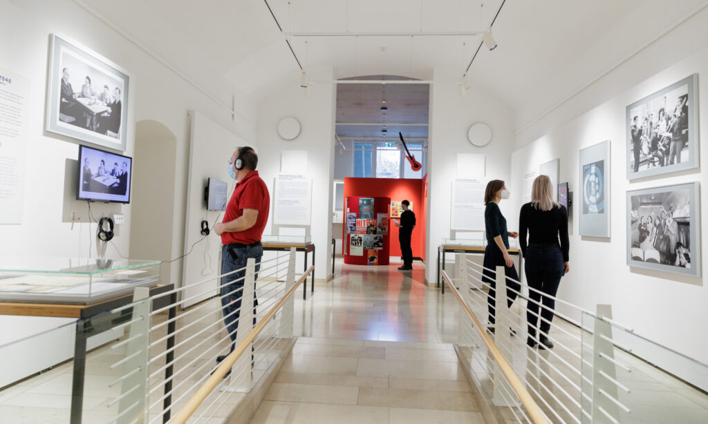 Eingangsbereich der Ausstellung